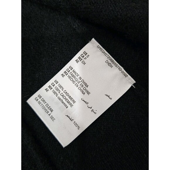 Cashmere Charter Club Luxury Womens Small Sleeveless Long Open Vest Sweater - Picture 4 of 16